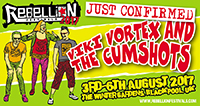Viki Vortex & the Cumshots - Rebellion Festival, Blackpool 3.8.17